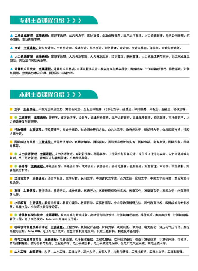 2020年东莞理工学院高等学历继续教育招生简章