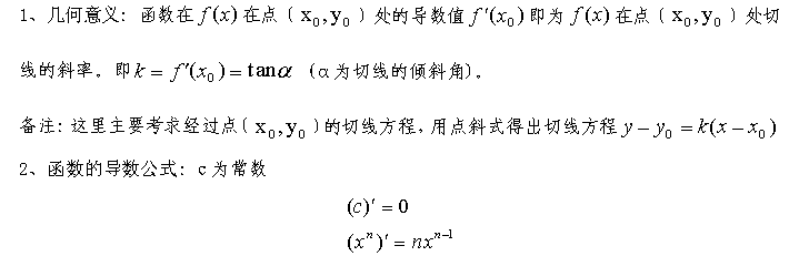 2020年江苏成人高考高起点理科《数学》核心考点：倒数的几何意义