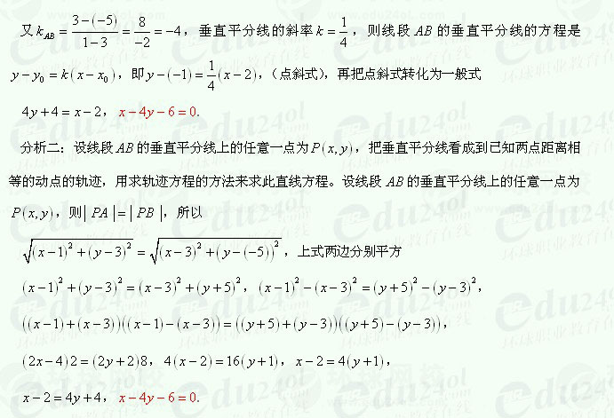 【江苏成考】复习资料文科数学讲义24--典型例题